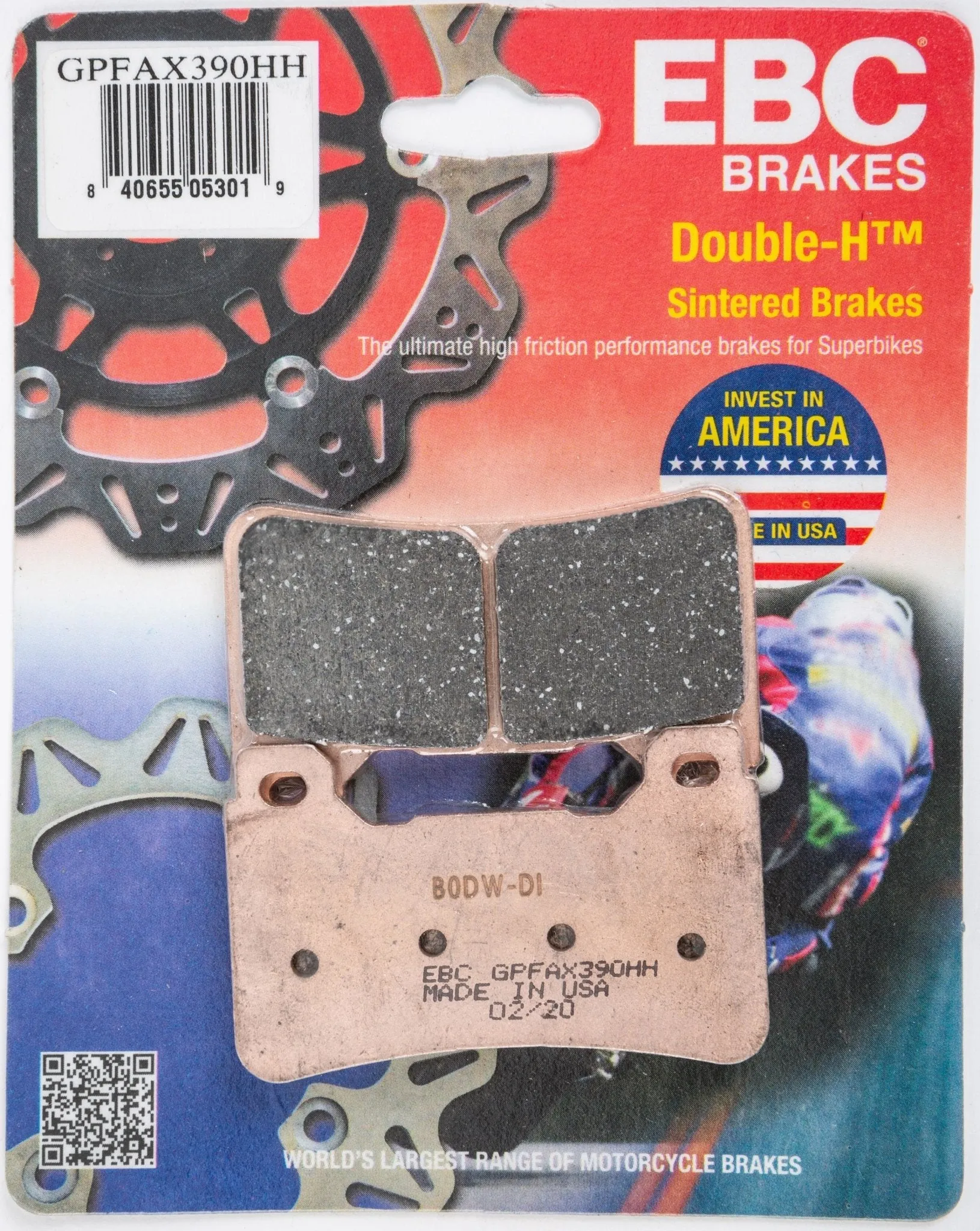 EBC GPFAX390HH GPFAX Sintered Road Race Brake Pads